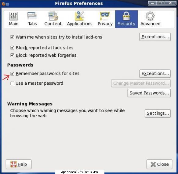 logare mozilla daca vorba mozilla firefox, trebuie bifata salvarea parolelor, imagine (imaginea