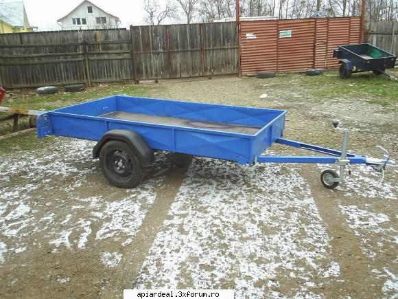 si asta! vind platforma monoax noua,de 750kg,fara sistem de frina