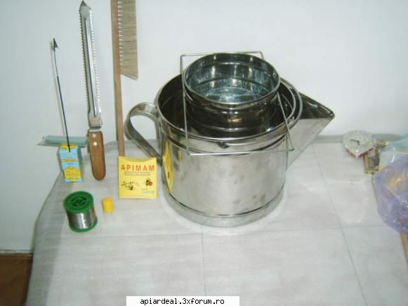 capsator, capse sirame vand galeata din inox pentru miere pret 100ron .vand din inox pret din