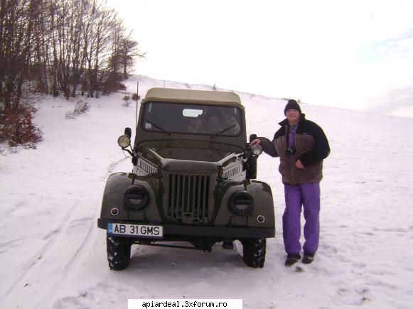 4x4 ziceti dupa craciun fost sanie