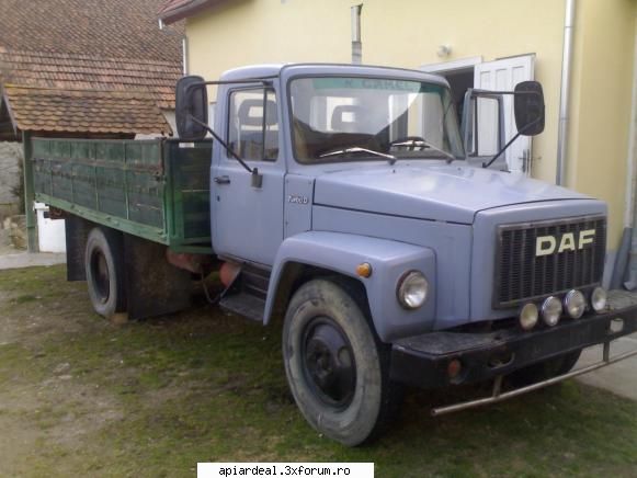 camion gaz vand camion gaz, 1993,motor cutie mercedes, omologate 2001.bena 4,20m 2,20m, are covergi