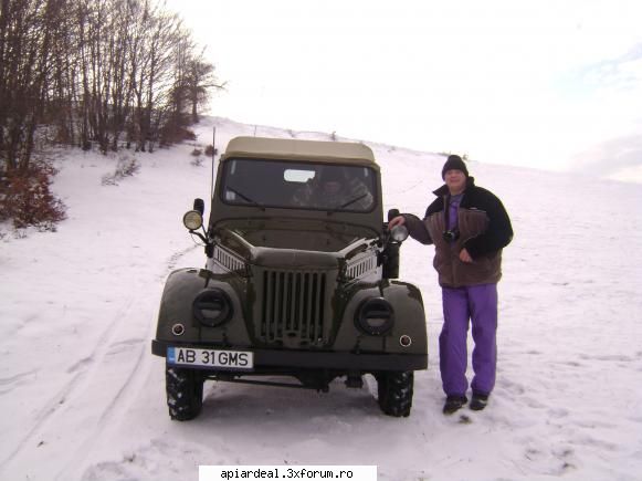 4x4 ce ziceti - dupa craciun am fost la sanie - Hobby-uri