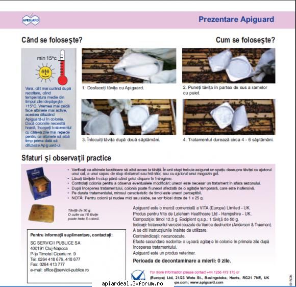 APIGUARD Tratament impotriva varoozei - admin - NOUTATI