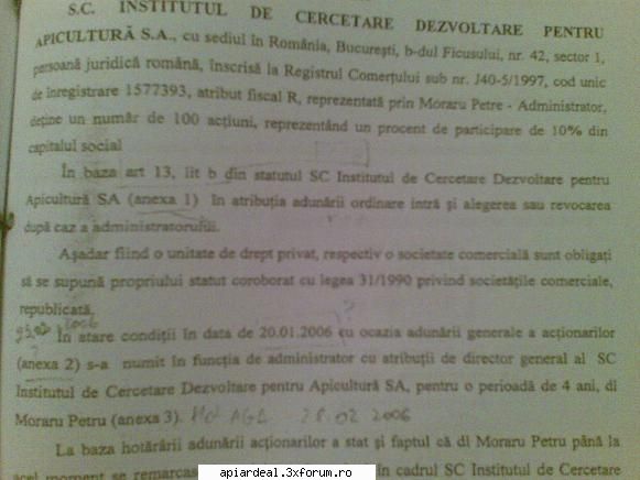 Alegeri ACA - Dosarul Judecatoria sector 1 Citat din Zorici & - ASOCIATII