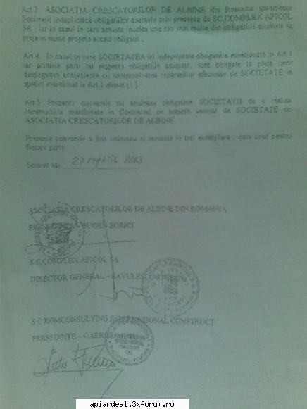 Alegeri ACA - Cat s-a incasat pentru cele doua semnaturi ? Si - ASOCIATII