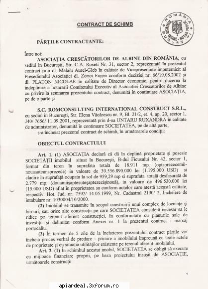 Alegeri ACA - Si acum sa vedem contractul in copii de calitate - ASOCIATII