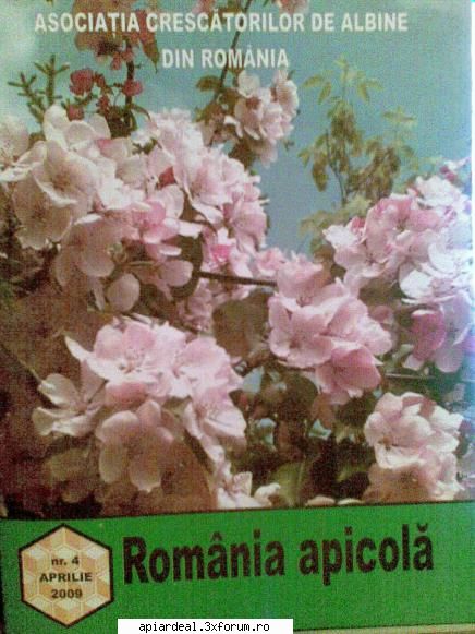 Alegeri ACA - Azi am primit acasa revista "Romania apicola" - ASOCIATII