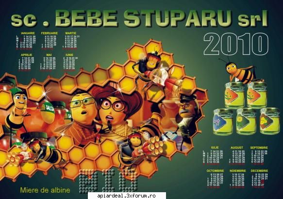 Calendar APIARDEAL - sper ca merge poza acuma ca am micito putin - POZE SI VIDEO