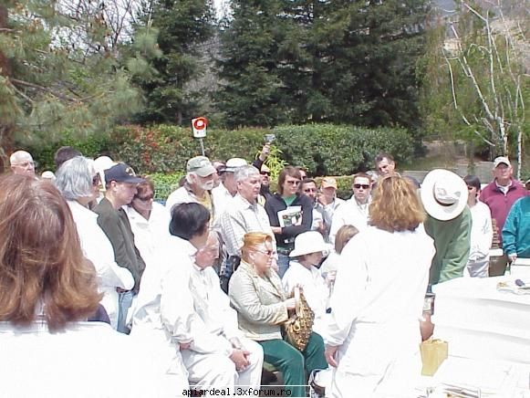 sa discutat teorie inainte sa ni se serveasca o gustarica, clasa practica de apicultura