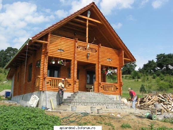Jurnal apicol - De ziua ta iti construim linga stupina cu 300 - INTRETINEREA ALBINELOR