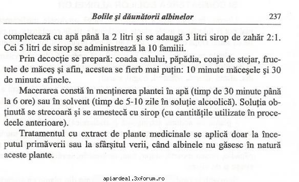 Plantele medicinale in apicultura - andrei_salaj - TRATAMENTE