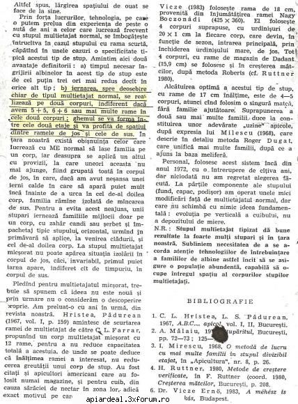 Sistemul Me cu rama de 1/2(redus) - nemultumit de cei cativa stupi verticali (10 - INTRETINEREA ALBINELOR