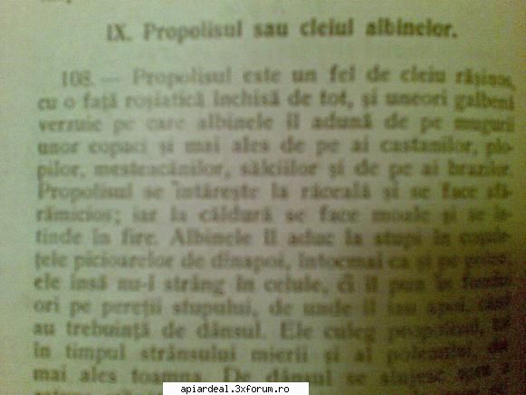 Texte -mostenire de la V. Harnaj - In "Calauza stuparului " din 1943 am gasit un - INTRETINEREA ALBINELOR