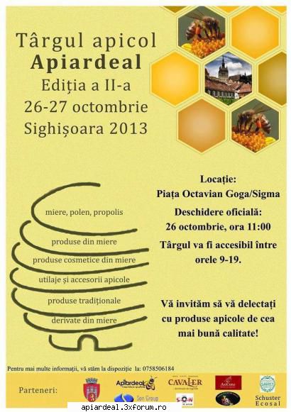 Tirgul apicol apiardeal sighisoara editia II - orbanstefan64 - INTALNIRI