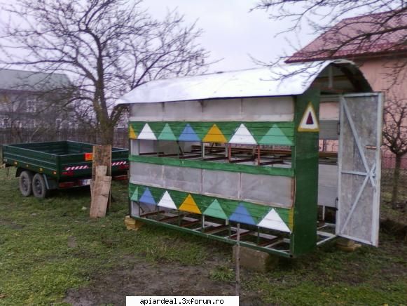 Vand remorca 2100 kg - pavilionul este confectionat pentru 24 de familii - VANZARI