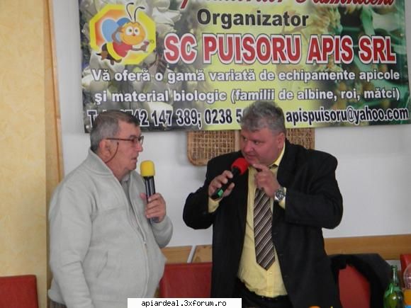 Ziua apicultorului ramnicean (sarat) 1 Dec. 2009 - Sa prezentam si sponsorul : APISPUISORU - INTALNIRI