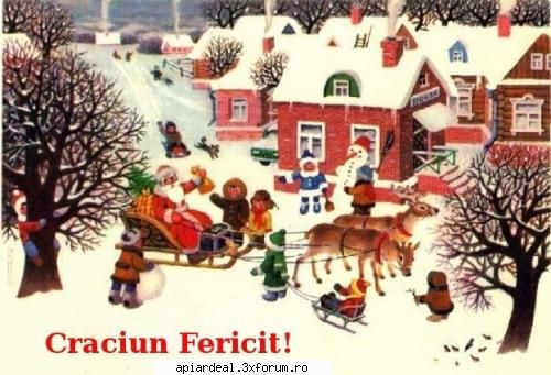 craciun fericit tuturor !!! - Sa ninga frumos, poveste de iarna Tot ce e bun - AICI PUTETI POSTA ORICE...