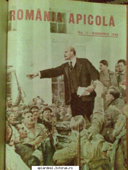 hai sa ne mai aducem aminte de literatura apicola , va prezint coperta de la ultimul numar al