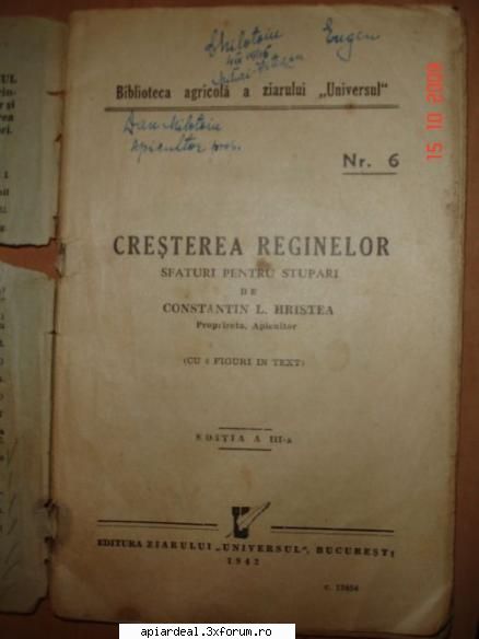 din istoria revistelor apicole - cristi x - REVISTE & CARTI