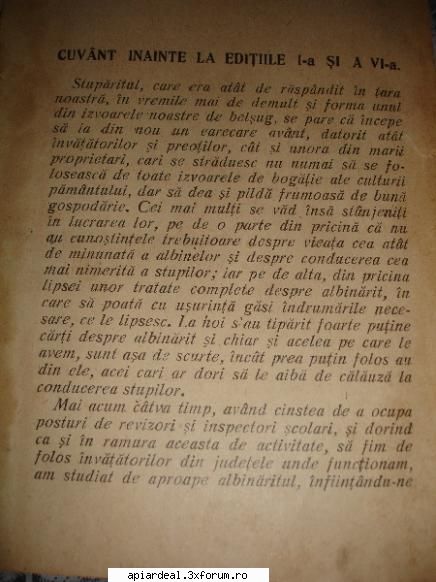 din istoria revistelor apicole - din pacate am avut in mana o editie din anii 20 - REVISTE & CARTI