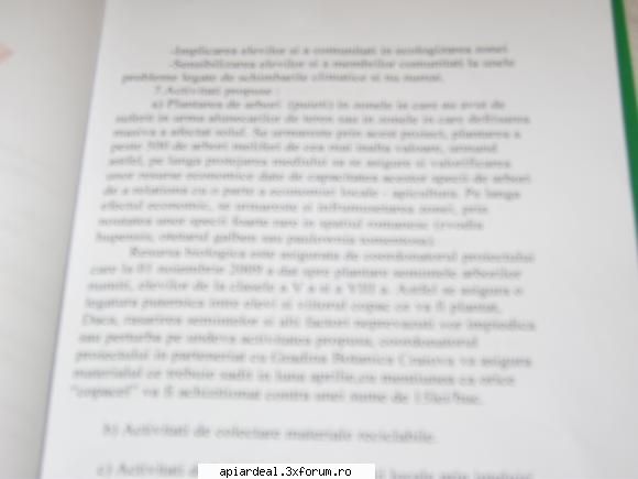 doar o fapta sa-ti mai spun - acesta este proiectul tot, sper sa se vada - ARBORI MELIFERI