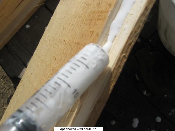 inventii ,inovatii ,idei - Cu o seringa de 20ml pun aracet pe imbinari - AICI PUTETI POSTA ORICE...