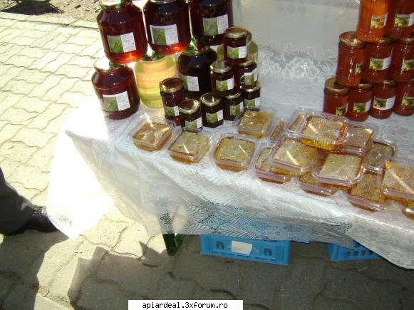 poze tirg alba iulia 2008 - pretul la mierea din caserola acea in fagure era - POZE SI VIDEO