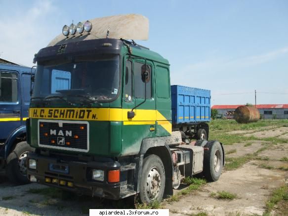 schimb cu stupi - cap tractor man 2 an.1991, 380 CP, siroco, AC - VANZARI