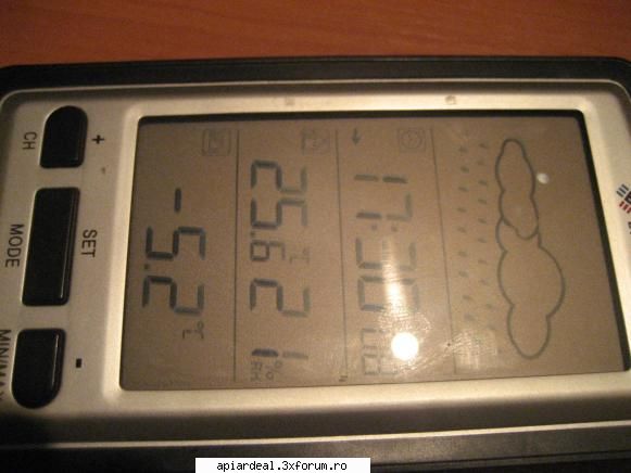 temperatura in tara - acum la sighisoara - INTRETINEREA ALBINELOR