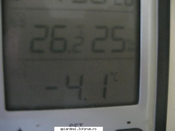 temperatura in tara - azi ora 8 zapada 10 cm - INTRETINEREA ALBINELOR