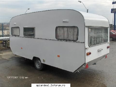 vand rulota a rema tipul eiffelland/450 super avantajos - dotarii ,chiuveta,convector tuma,dulapuri - VANZARI